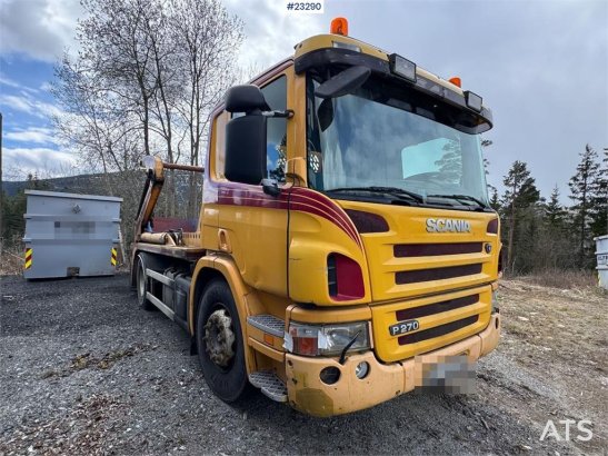 Scania P270 4x2 Skip Loader Truck - Repair object P270 4x2 Skip Loader Truck - Repair object 2005 2 image 5