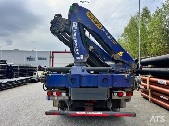 Mercedes-Benz Actros 2553 6x2 crane truck with 19 tm Palfinger c Actros 2553 6x2 crane truck with 19 tm Palfinger c 2018 2...