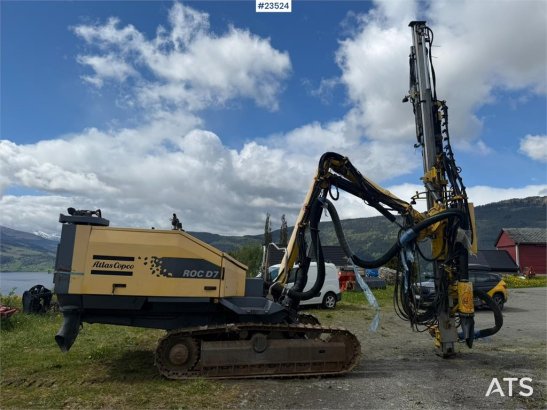 Atlas Copco D7-01 Drilling Rig with a 1832 hammer, meter count D7-01 Drilling Rig with a 1832 hammer, meter count 2004 2 i...