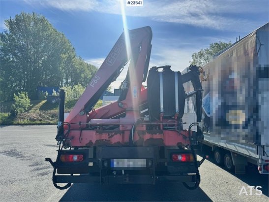 Mitsubishi Fuso Canter Flatbed Truck with Rear-Mounted Crane Fuso Canter Flatbed Truck with Rear-Mounted Crane 2010 2 image 5