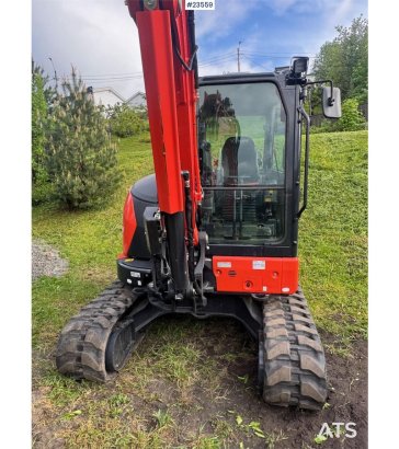Kubota KX060-5 Beltegraver m/ 3 skuffer, rotortilt og Kly KX060-5 Beltegraver m/ 3 skuffer, rotortilt og Kly 2023 2 Crawle...