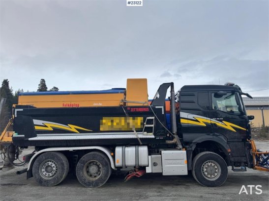 MAN TGS 28.510 4x4+2 snow plow tipper truck – underbod TGS 28.510 4x4+2 snow plow tipper truck – underbod 2022 2 Tipper tr...