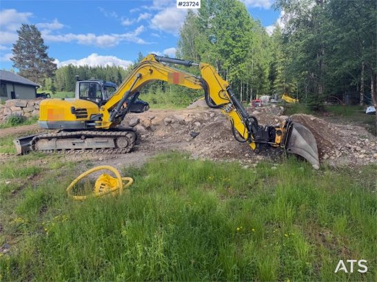Wacker Neuson ET145 Excavator with Tiltrotator and Digging Bucke ET145 Excavator with Tiltrotator and Digging Bucke 2019 2...