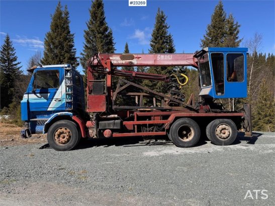Scania R112 Truck with Crane and Saw R112 Truck with Crane and Saw 1985 2 Crane trucks image 35