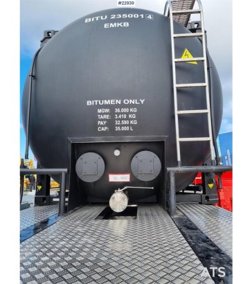 Fahrzeugbau GMBH Bitumen tank 35 000 liter kapasit Fahrzeugbau GMBH Bitumen tank 35 000 liter kapasit 2007 2 image 5