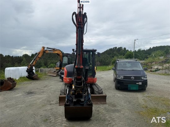 Kubota KX057-4 excavator for sale with a tooth bucket, a 2524 2018 2 Crawler Excavators image 5