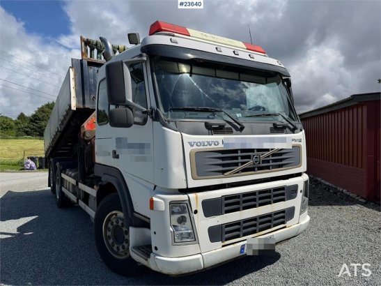 Volvo FM 6x2 crane truck with tipper and a 20t/m Palfing FM 6x2 crane truck with tipper and a 20t/m Palfing 2006 2 Crane t...