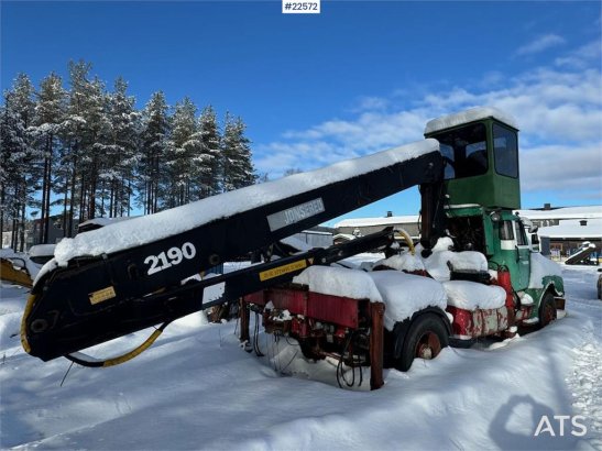 Volvo Skid Steer Loader w/ Jonsred Crane Skid Steer Loader w/ Jonsred Crane 1996 2 Crane trucks image 5