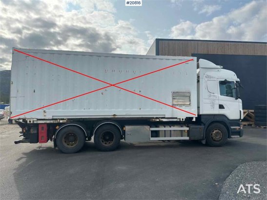 Scania R480 3 axle container truck with/ lift. R480 3 axle container truck with/ lift. 2008 2 image 5