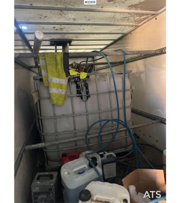 Ifor Williams cabinet trailer w/ Nilfisk High-pressure washer IFOR WILLIAMS cabinet trailer w/ Nilfisk High-pressure washe...