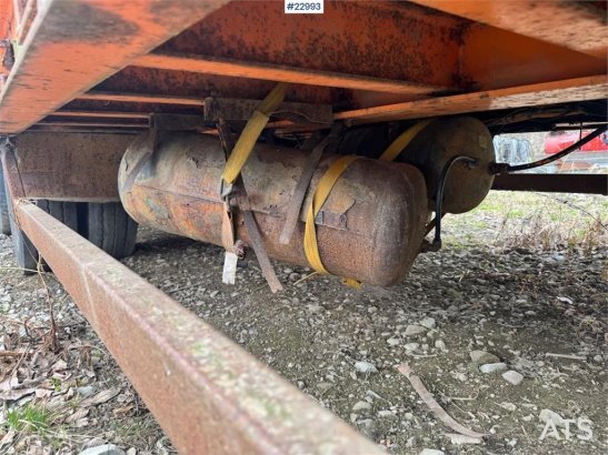 Goldhofer machine trailer. Repair object. Goldhofer machine trailer. Repair object. 1991 2 Lowloader trailers image 5