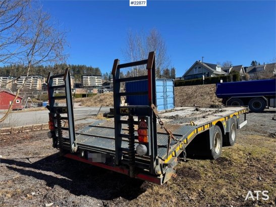 NC machinery trailer with manual loading ramps NC machinery trailer with manual loading ramps 2020 2 Lowloader trailers im...