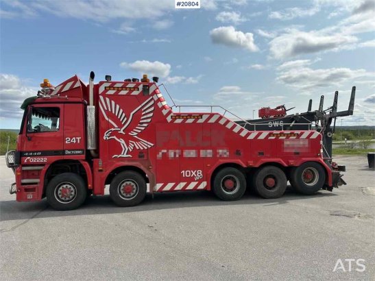 Mercedes-Benz Actros 4448 8x8 heavy hauler w/ SWS body and low m Mercedes-Benz Actros 4448 8x8 heavy hauler w/ SWS body an...