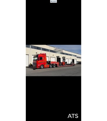 FGM Well Trailer with Winch, Extensions, Ramps and FGM FGM Well Trailer with Winch, Extensions, Ramps and FGM 2023 2 Lowlo...