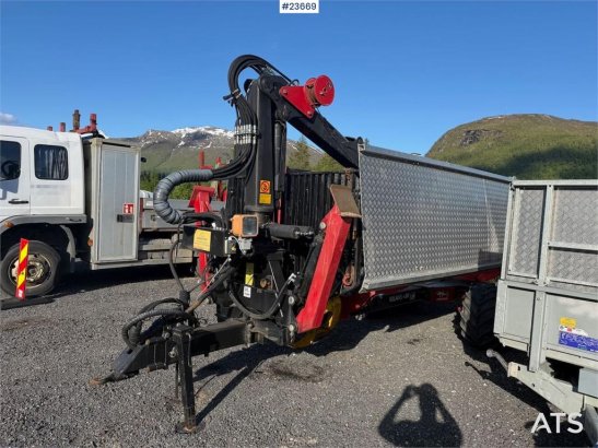 Igland 480 swingtrac timber trailer w/ Igland 56-85ss cra Igland 480 swingtrac timber trailer w/ Igland 56-85ss cra 2018 2...