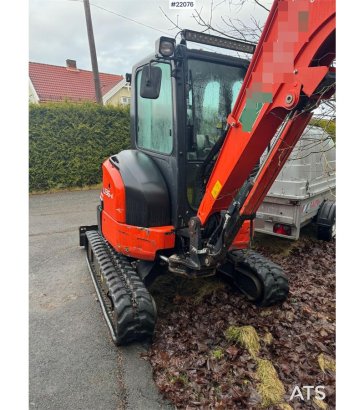 Kubota U36-4 Beltegraver m/ 4 skuffer, rotortilt og klype U36-4 Beltegraver m/ 4 skuffer, rotortilt og klype 2020 2 image 95