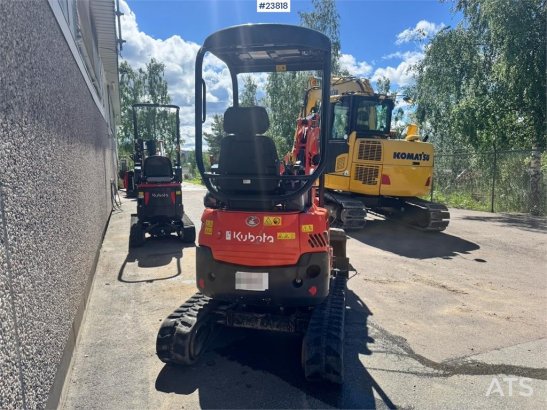 Kubota U17-3A Mini Excavator with 2 Buckets – 1,240 Hours U17-3A Mini Excavator with 2 Buckets – 1,240 Hours 2019 2 image 35