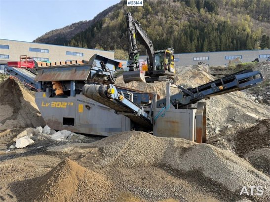 Maskin Mekano LV302 T3 Screening plant with grid, remote control Maskin Mekano LV302 T3 Screening plant with grid, remote ...