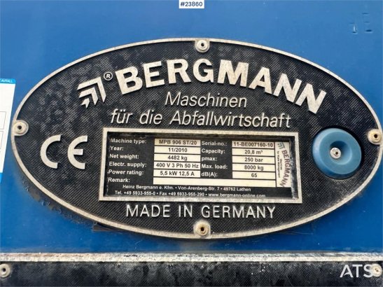 Bergmann Compactor – Multiple Units Available Bergmann Compactor – Multiple Units Available 2010 2 image 38