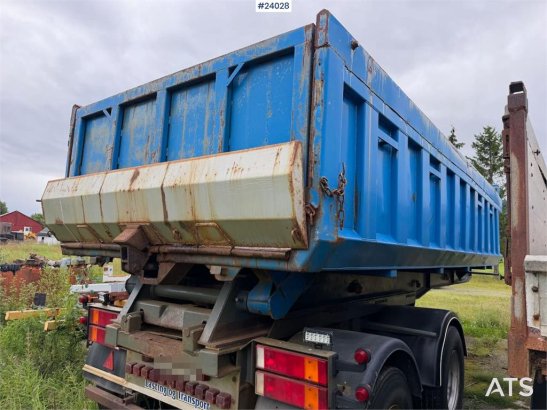 Forss P23 tipper semi-trailer w/ extendable axle a Forss P23 tipper semi-trailer w/ extendable axle a 1987 2 image 5