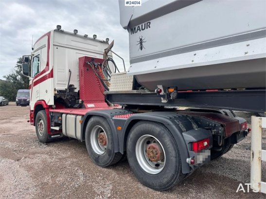 Scania R650 6x4 Tractor Unit with Maur Tipping Semi-Trail R650 6x4 Tractor Unit with Maur Tipping Semi-Trail 2018 2 Tracto...