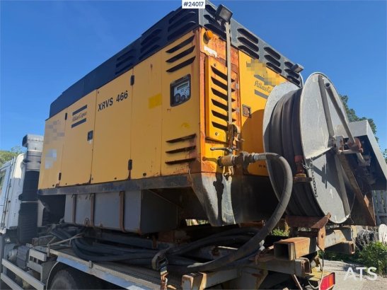 Atlas Copco XRVS 466 from approximately the 2000s with Nemek 4 XRVS 466 from approximately the 2000s with Nemek 4 2000 2 i...
