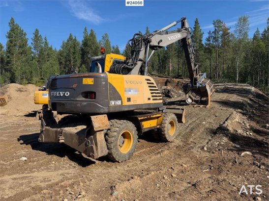 Volvo EW160B w/ rototilt and two buckets. WATCH VIDEO EW160B w/ rototilt and two buckets. WATCH VIDEO 2003 2 Wheeled Excav...