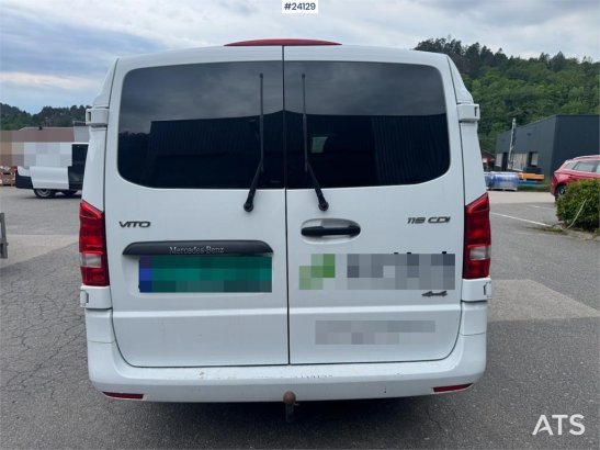 Mercedes-Benz Vito 119 CDI 4x4 Van with Tachograph Mercedes-Benz Vito 119 CDI 4x4 Van with Tachograph 2022 2 Small Vans im...