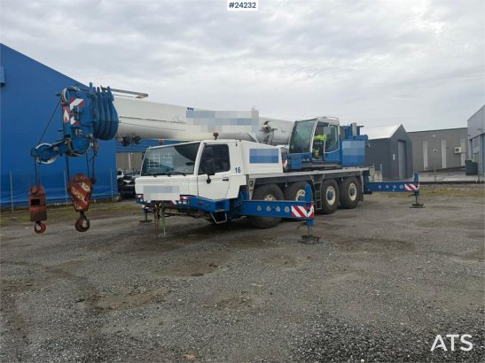 Tadano Faun FA 031 8x6 mobile crane 65 ton with jib and 12 ton Faun FA 031 8x6 mobile crane 65 ton with jib and 12 ton 200...