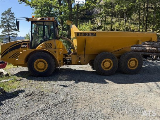 Hydrema 922D dumper with white plates Hydrema 922D dumper with white plates 2015 2 Dump Truck image 5