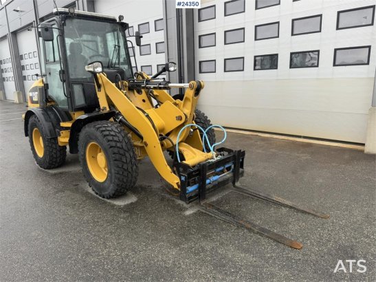CAT 908M wheel loader with pallet forks and bucket 908M wheel loader with pallet forks and bucket 2015 2 Wheel Loaders ima...