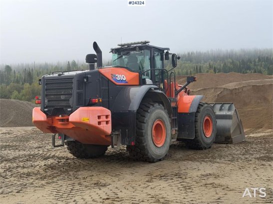 Hitachi ZW310-6 wheel loader w/ lever control, weight and 884 2019 2 Wheel Loaders image 5
