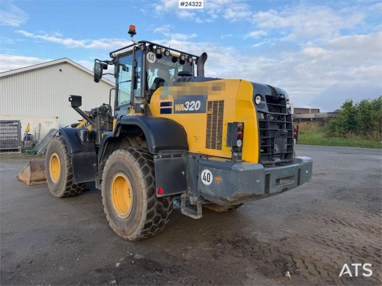 Komatsu WA320-8E0 wheel loader w/ lever steering and a buc 848 2020 2 Wheel Loaders image 5