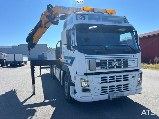 Volvo FM480 crane truck w/,370.11/8S Effer crane WATCH V FM480 crane truck w/,370.11/8S Effer crane WATCH V 2008 2 Crane t...
