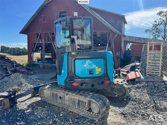 Airman AX55U-6A Mini Excavator with Rototilt, 3 Buckets, AX55U-6A Mini Excavator with Rototilt, 3 Buckets, 2017 2 image 35