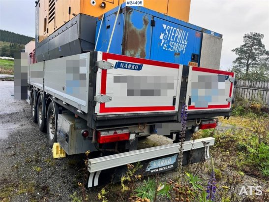 Närko Flatbed Trailer – Only 26,000 km! Närko Flatbed Trailer – Only 26,000 km! 2019 2 Flatbed open trailers image 5