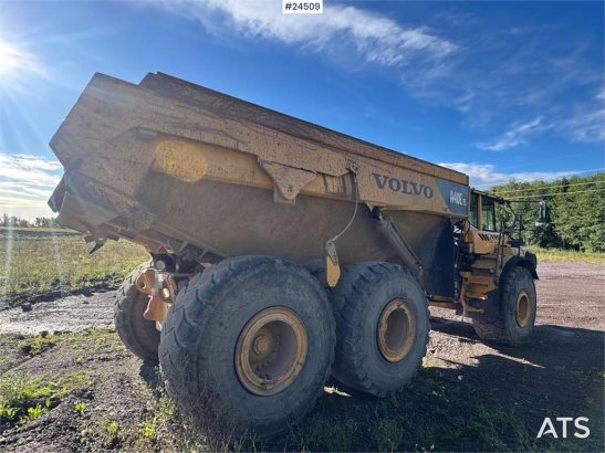 Volvo A40 Articulated Dumper – Black Plate A40 Articulated Dumper – Black Plate 2010 2 Dump Truck image 5