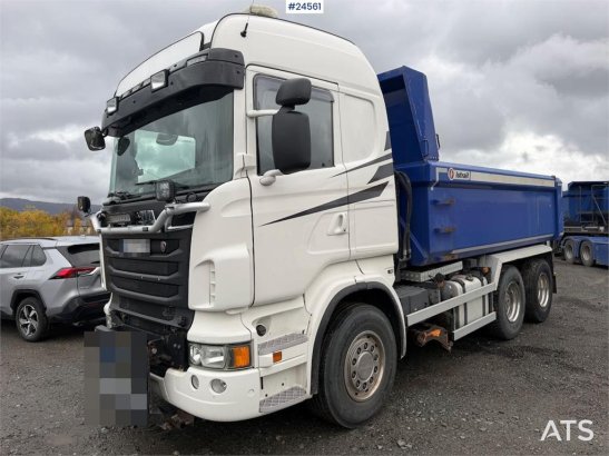 Scania R560 6x2 tipper equipped for snowplowing, with und R560 6x2 tipper equipped for snowplowing, with und 2013 2 Tipper...