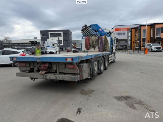 Volvo FM500 8x4 crane truck w/ 50t/m crane and jib. WATC FM500 8x4 crane truck w/ 50t/m crane and jib. WATC 2017 2 Crane t...