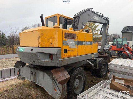 Åkerman EW130 wheel digger w/ a bucket. WATCH VIDEO EW130 wheel digger w/ a bucket. WATCH VIDEO 1996 2 Wheeled Excavators ...