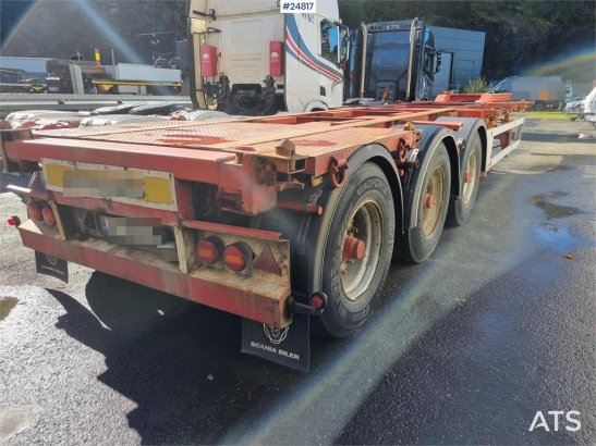 HFR 3 akslet Container Chassis with Thermo King Unit HFR 3 akslet Container Chassis with Thermo King Unit 1999 2 image 5
