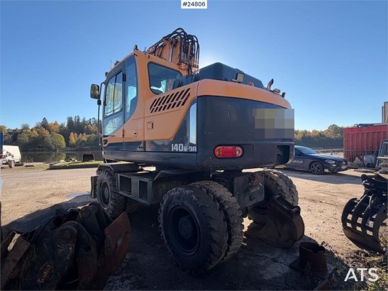 Hyundai Robex 140W-9A Wheeled excavator – tiltrotator and Robex 140W-9A Wheeled excavator – tiltrotator and 2015 2 Wheeled...