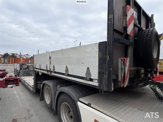 Broshuis 3 axle Low-loader semi-trailer with 2 extensions – Broshuis 3 axle Low-loader semi-trailer with 2 extensions – 20...