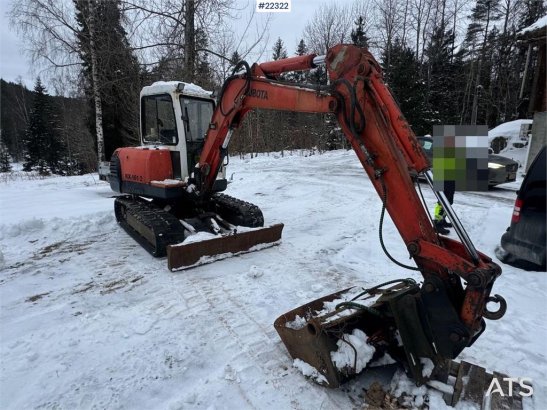 Kubota KX161-2 Tracked Excavator with Hydraulic Grading B KX161-2 Tracked Excavator with Hydraulic Grading B 2002 2 Crawle...