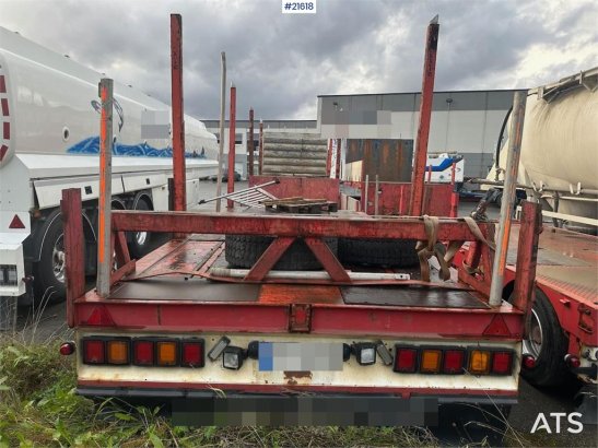 Vang DC 111 Ts 3 axle well trailer VANG DC 111 Ts 3 axle well trailer 1997 2 Lowloader semi-trailers image 21