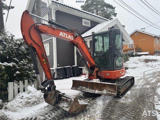 Atlas AC40U Mini Excavator w/ 2 buckets and Spike Hammer AC40U Mini Excavator w/ 2 buckets and Spike Hammer 2019 2 Crawler...