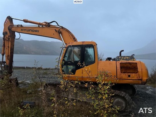 Hyundai Robex 210LC- 3H excavator. Replaced tracks 100 hou Robex 210LC- 3H excavator. Replaced tracks 100 hou 1997 2 Crawl...