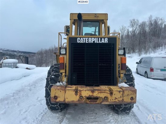 CAT 950F wheel loader w/ 2 buckets and pallet forks 254 1991 2 Wheel Loaders image 6