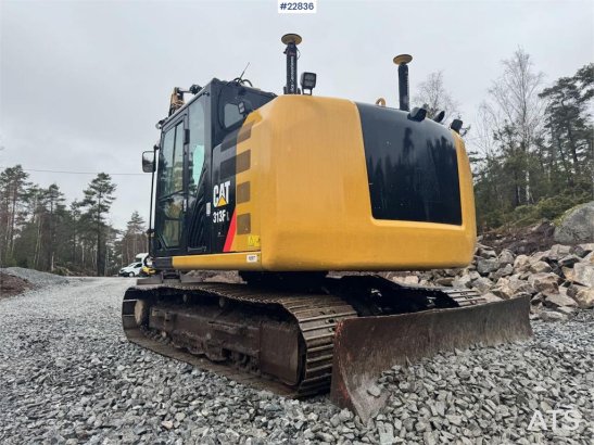 CAT 313FL 26 2017 2 Crawler Excavators image 6