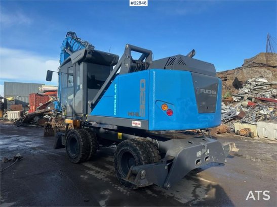 Fuchs MHL 320 S5 Material handler with grab. WATCH VIDEO Fuchs MHL 320 S5 Material handler with grab. WATCH VIDEO 2025 2 W...